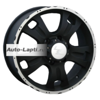 LS 7x16/5x139,7 ET5 D108,1 214 BKF (Колпак+лого)